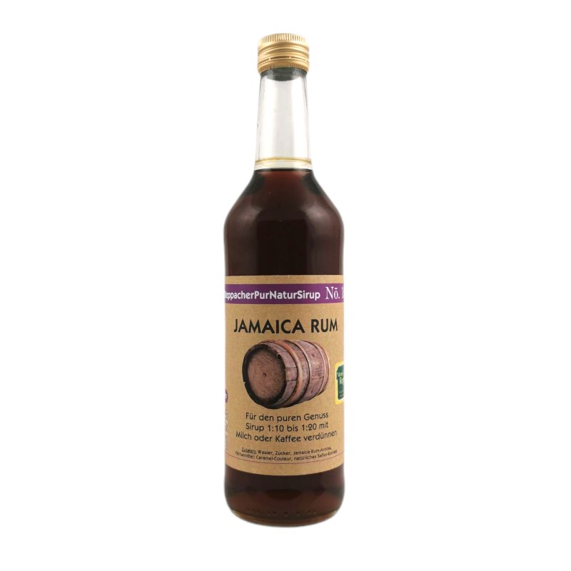 Jamaica Rum-Sirup - Alkoholfrei 