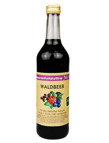 Waldbeersirup - PurNatur Fruchtsirup 