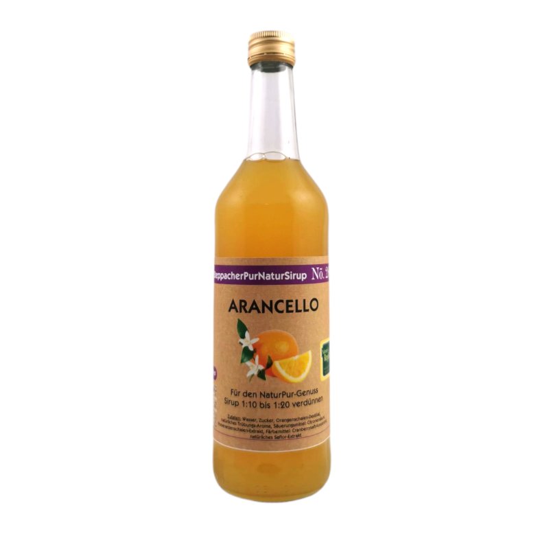 Orangensirup "Arancello" - PurNatur Fruchtsirup 